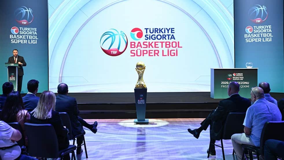 Türkiye Sigorta Basketbol Süper Ligi'nde fikstür belli oldu