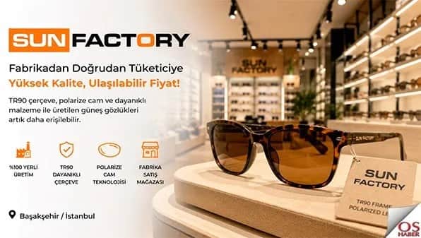 Türkiye'nin Güneş Gözlüğü Üreticisi Sun Factory, Ulaşılabilir Fiyatlı ve Yüksek Kaliteli Ürünleri Tüketici ile Buluşturuyor