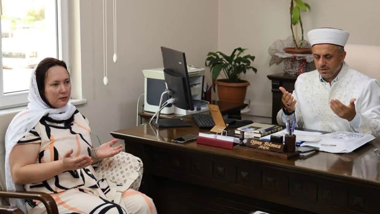 Ukraynalı Mykhailovska, Müslüman oldu