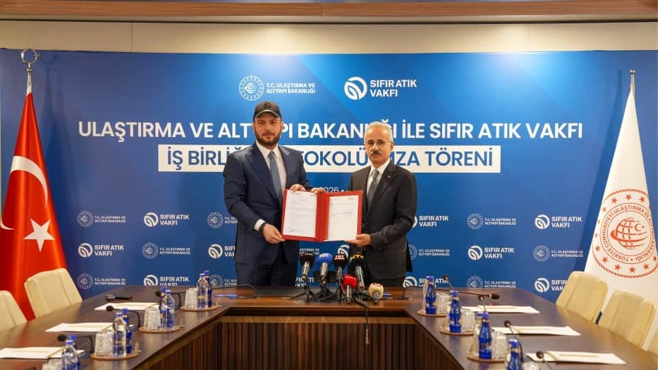 Ulaştırma ve altyapıda sıfır atık dönemine geçiliyor