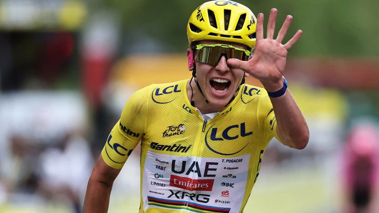Üst üste 3’üncü, toplamda 5’inci şampiyonluk! Tour de France’ta Pogacar fırtınası