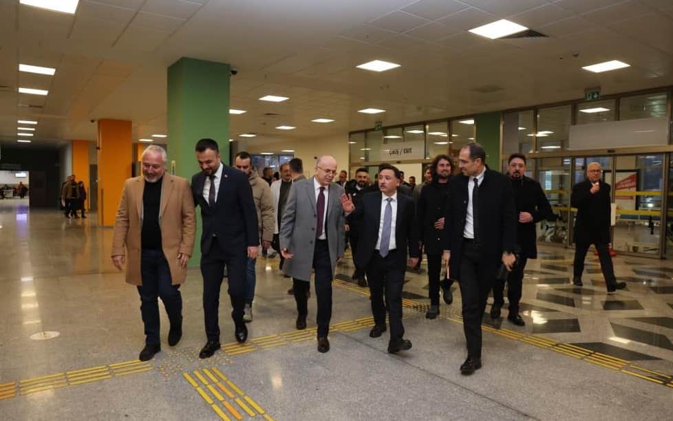 Vali Çiçek hal kütüphanesini yerinde inceledi