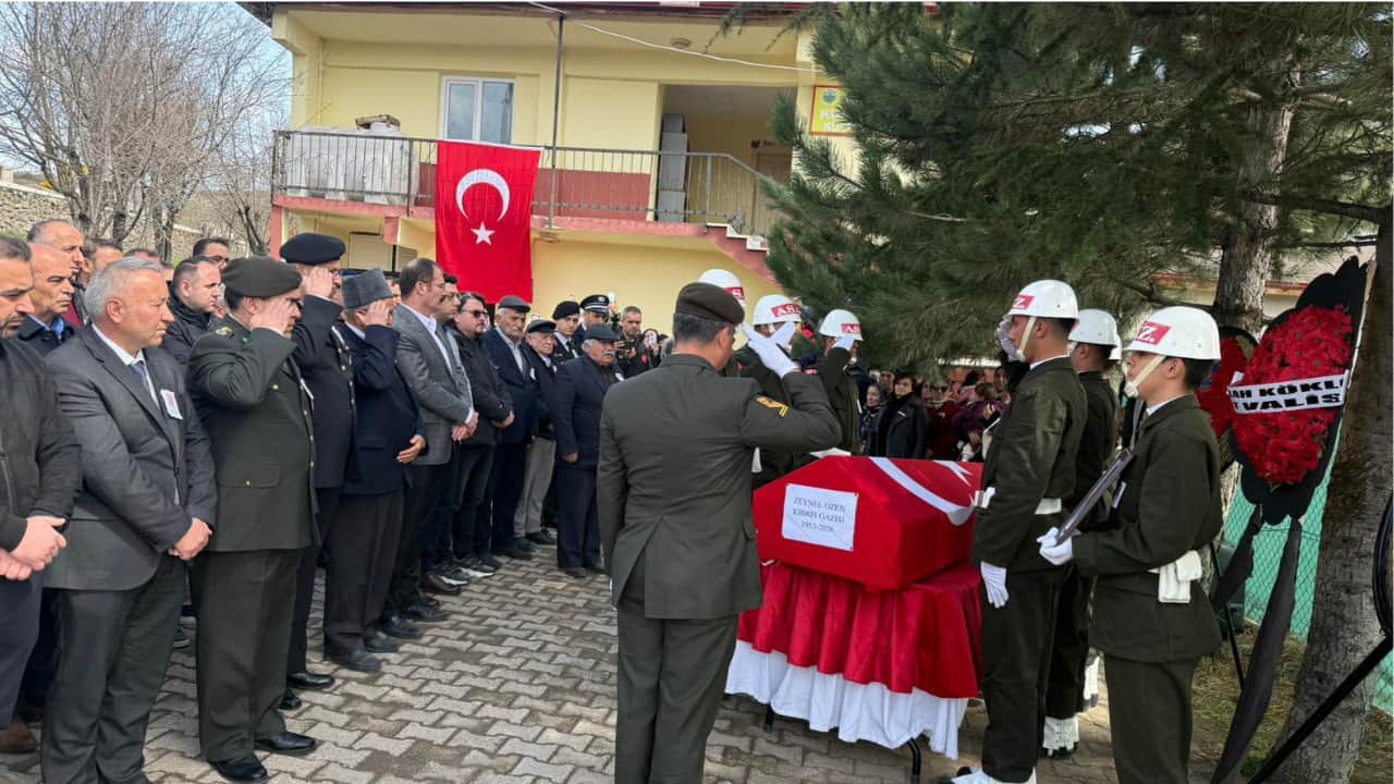 Vefat eden Kıbrıs gazisi, Tokat'ta son yolculuğuna uğurlandı