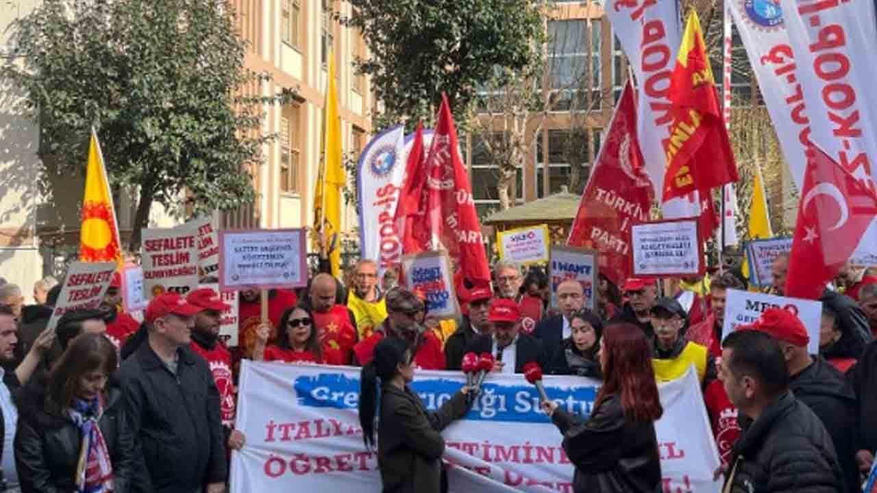Velilerden İtalyan Lisesi Grevi açıklaması! "Asıl Mağdur Çocuklarımızdır!"