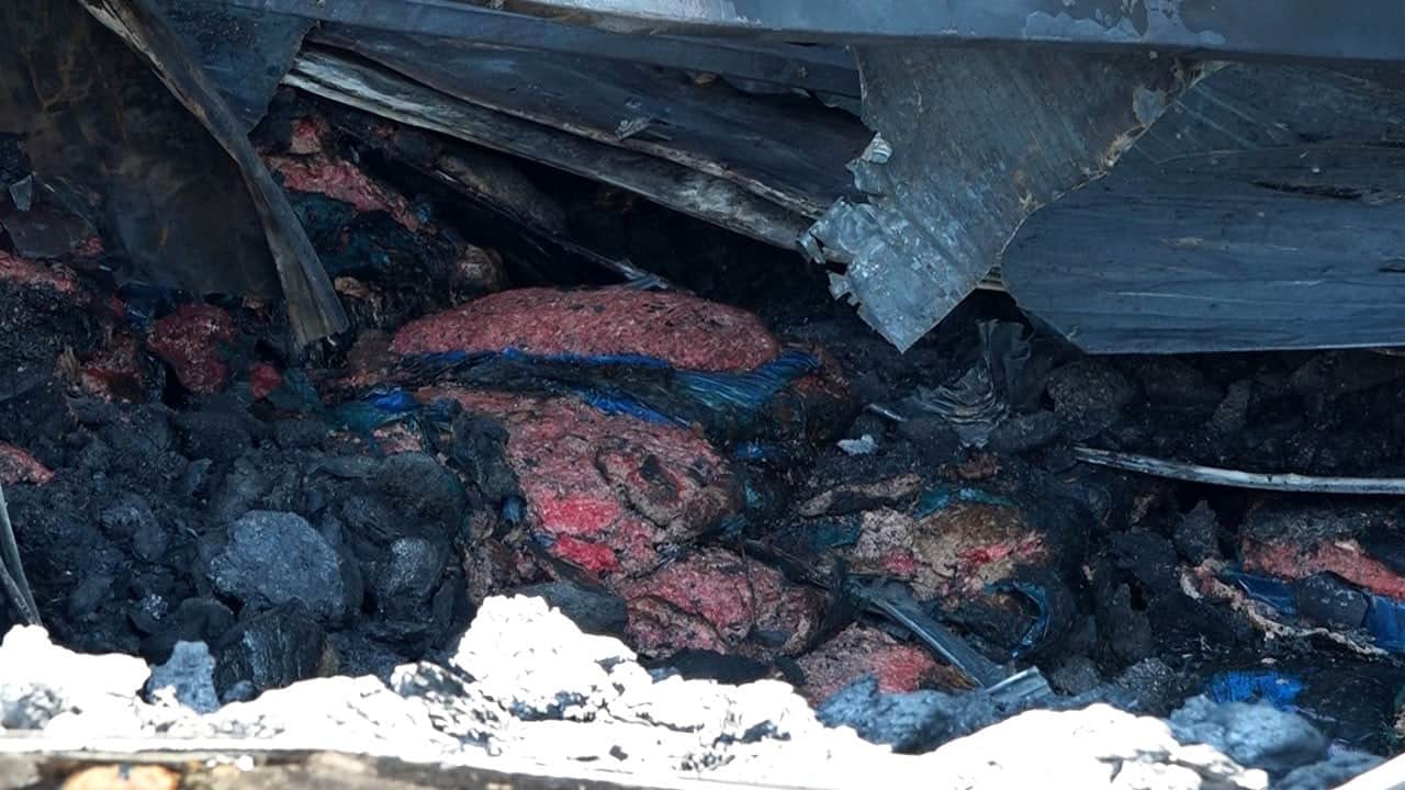Yangın her şeyi kül etti! Sucuk tesisinde kilolarca et ziyan oldu