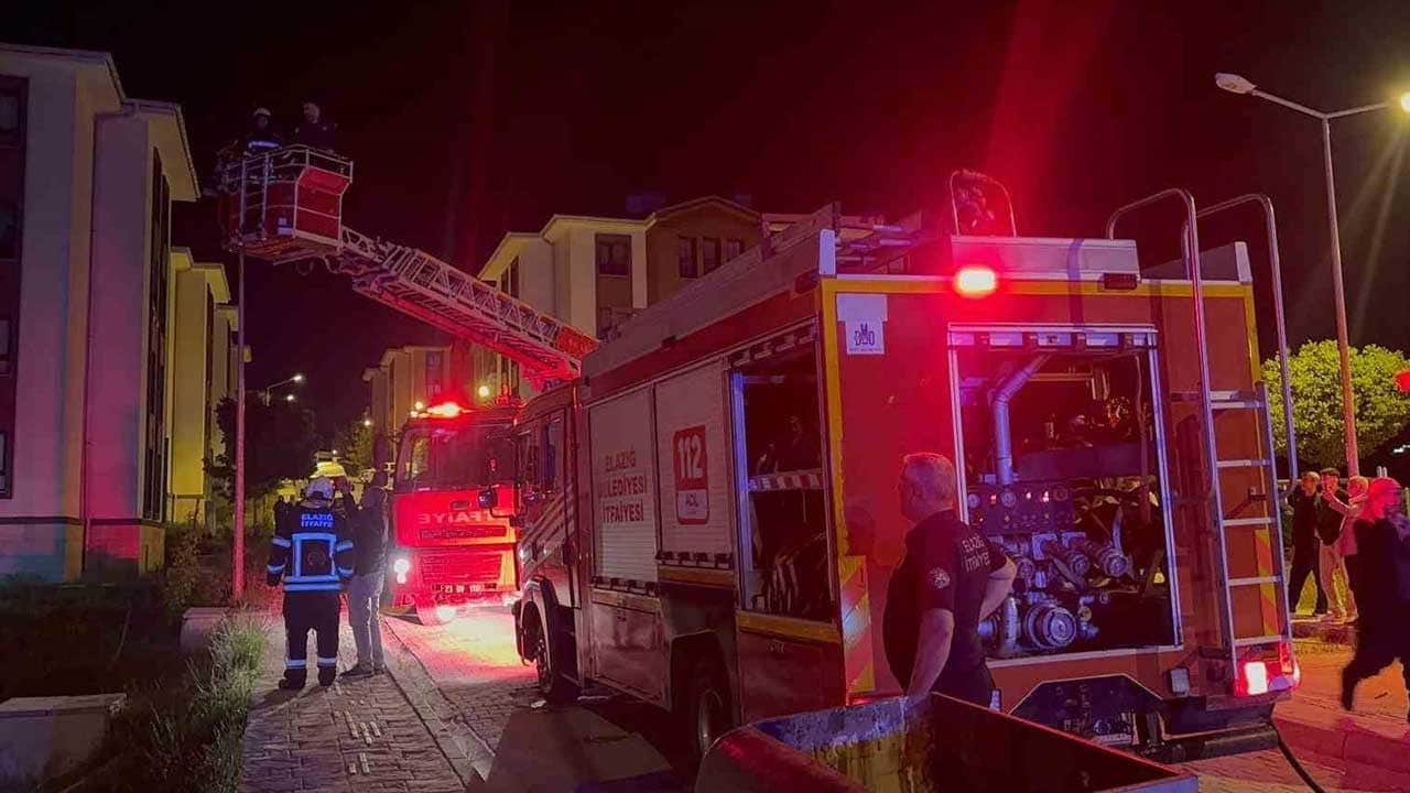 Yangında 1’i hamile 4 kişi dumandan etkilendi