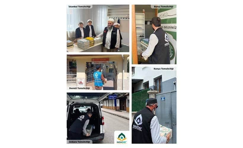 Yaz Kur'ân Kursları Öncesi HAYDER'den İlim Talebelerine Ücretsiz Eğitim Desteği