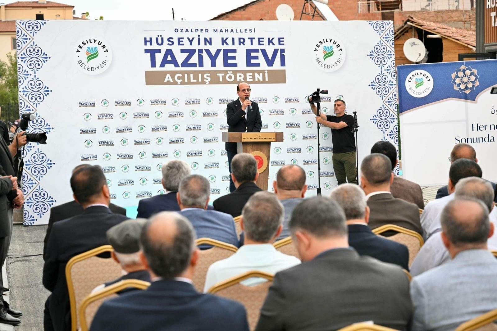 Yeşilyurt'ta Hüseyin Kırteke taziye evi hizmete sunuldu
