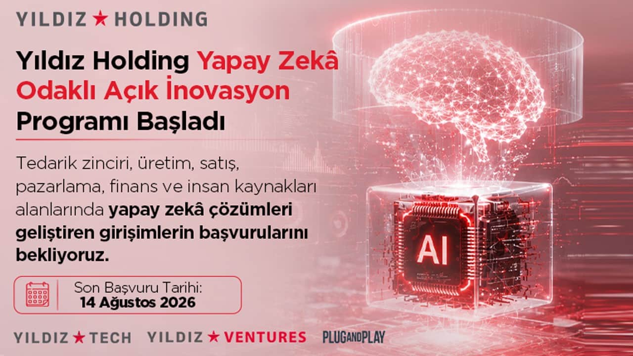 Yıldız Holding yapay zekâ için düğmeye bastı! Startuplar sahaya davet edildi
