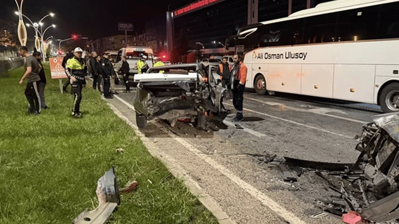 Yozgat'ta 4 otomobil kazaya karıştı: Çok sayıda yaralı var!