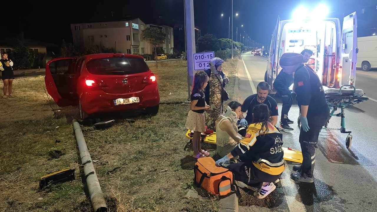Yürekleri ağza getiren kaza! 10 kişi yaralandı