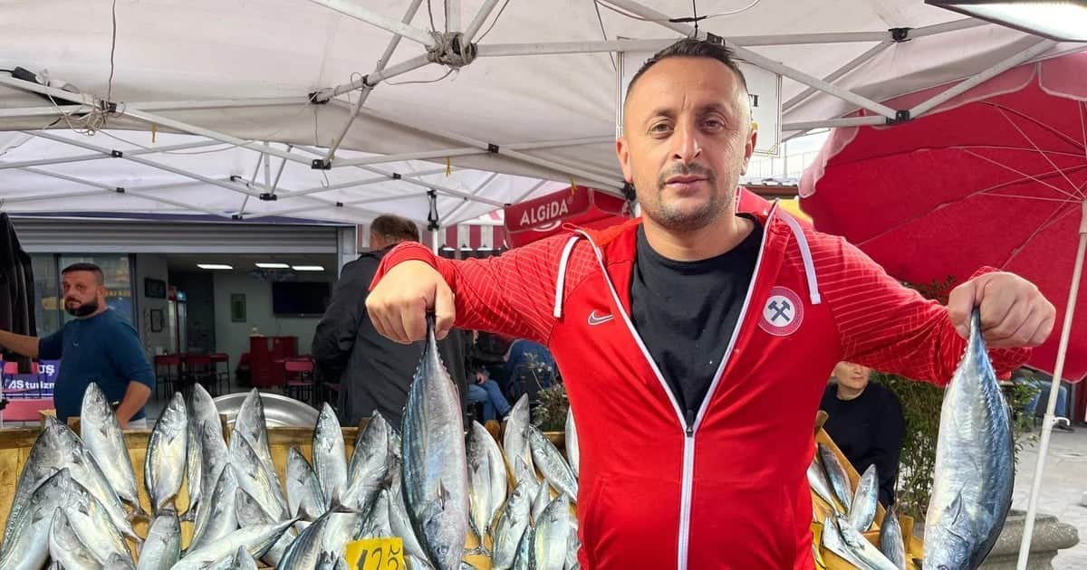 Zonguldak'ta 1 ayda yaklaşık bin ton balık avlandı, palamut 100-175 liradan tezgahta