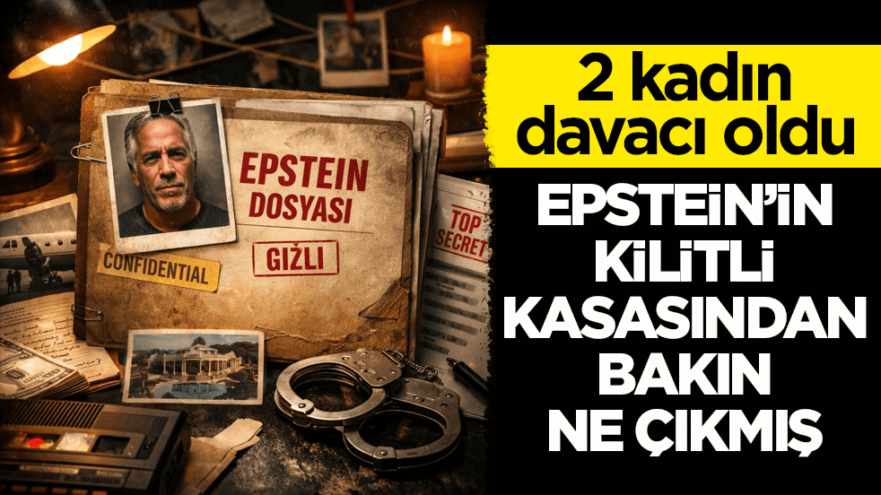 2 kadın davacı oldu! Epstein’in kilitli kasasından bakın ne çıkmış