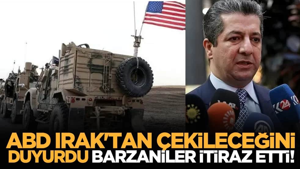 ABD 23 yıl sonra Irak'tan çekileceğini duyurdu, Barzaniler itiraz etti!