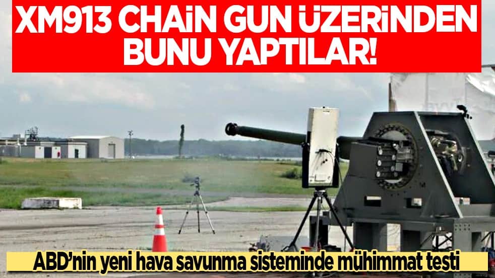ABD bile yeni hava savunma sisteminde mühimmat testini geçti