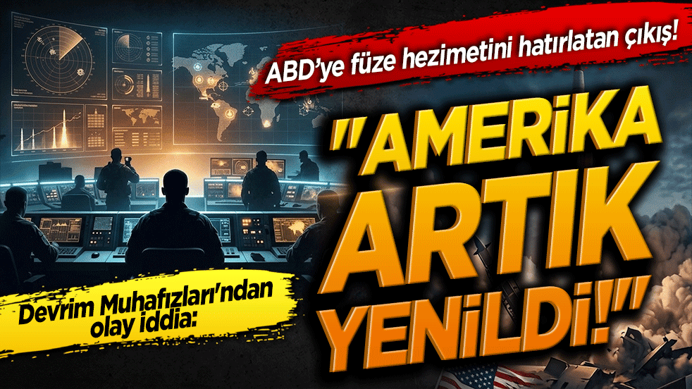 ABD’ye füze hezimetini hatırlatan çıkış! Devrim Muhafızları'ndan olay iddia: "Amerika artık yenildi!"