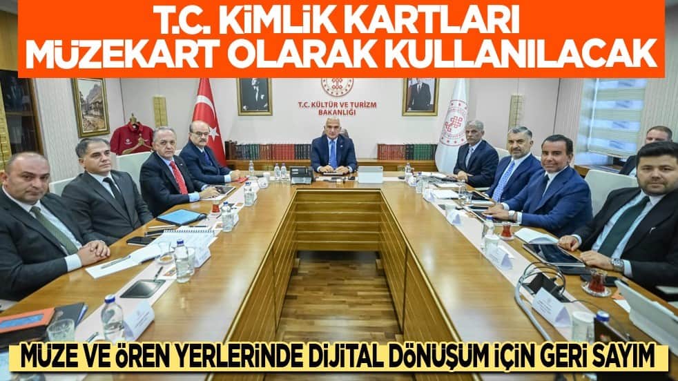 Bakan Ersoy Türkiye'ye duyurdu: Müze ve ören yerlerinde dijital dönüşüm için geri sayım 