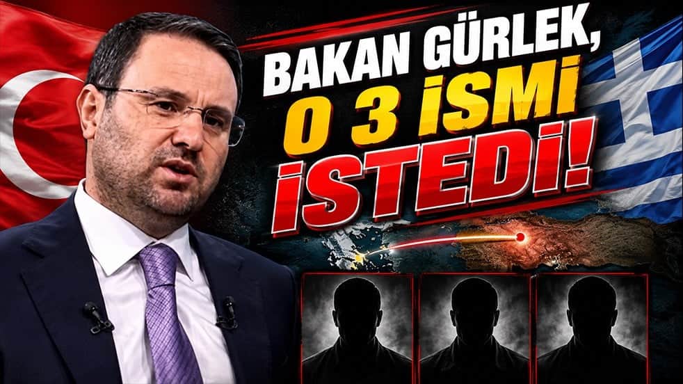 Bakan Gürlek, o 3 ismi istedi