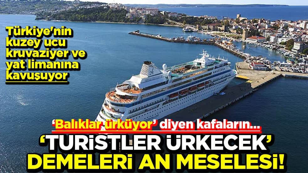 ‘Balıklar ürküyor’ diyen kafaların… Turistler ürkecek demeleri an meselesi!