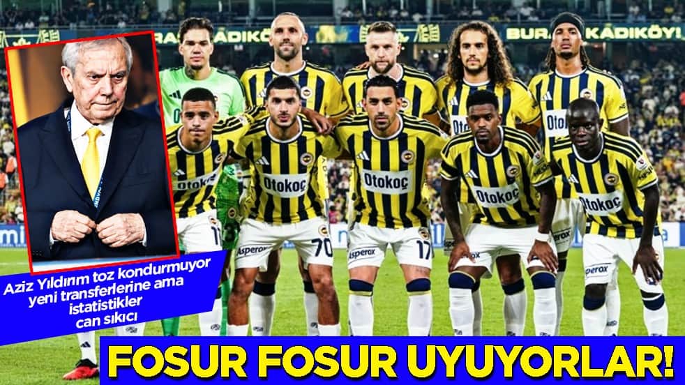 Başkan Aziz Yıldırım bu işe ne diyecek? Fosur fosur uyuyorlar resmen yahu...