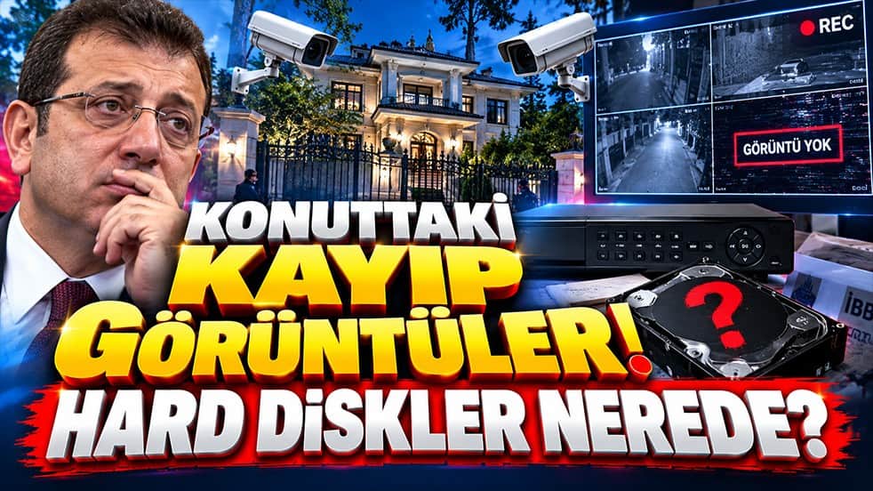 Başkanlık konutundaki kayıp görüntüler yeniden gündemde: Hard diskler nerede?