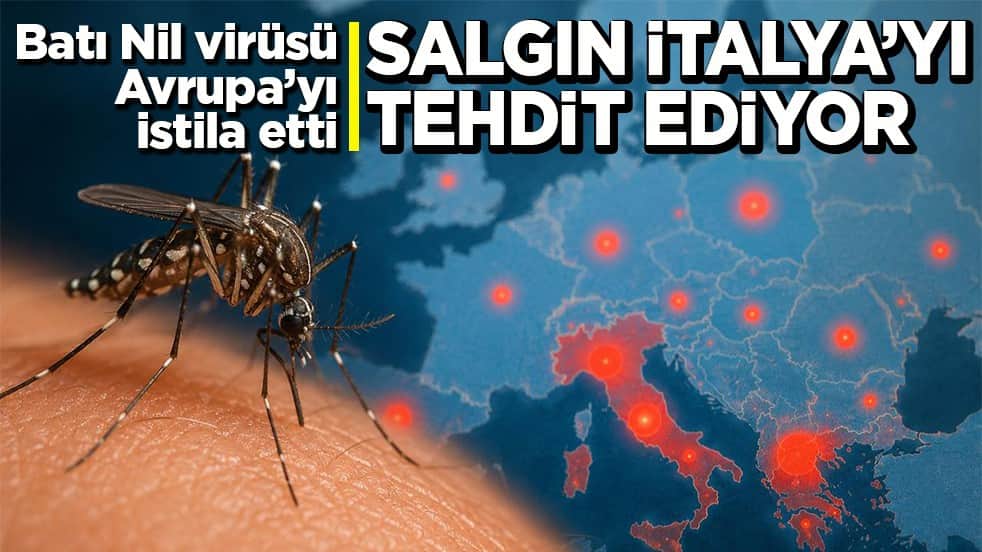 Batı Nil virüsü Avrupa’yı istila etti Salgın İtalya’yı tehdit ediyor
