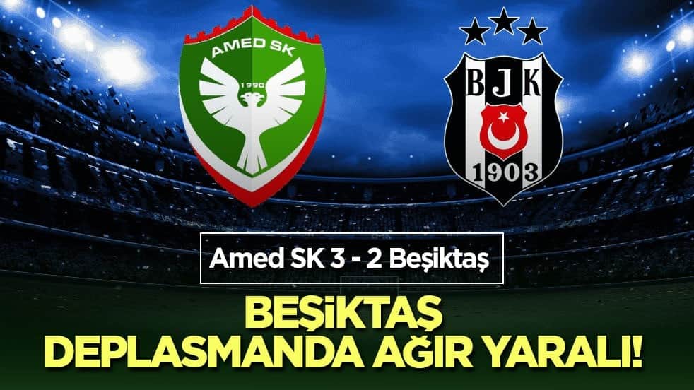 Beşiktaş deplasmanda ağır yaralı!