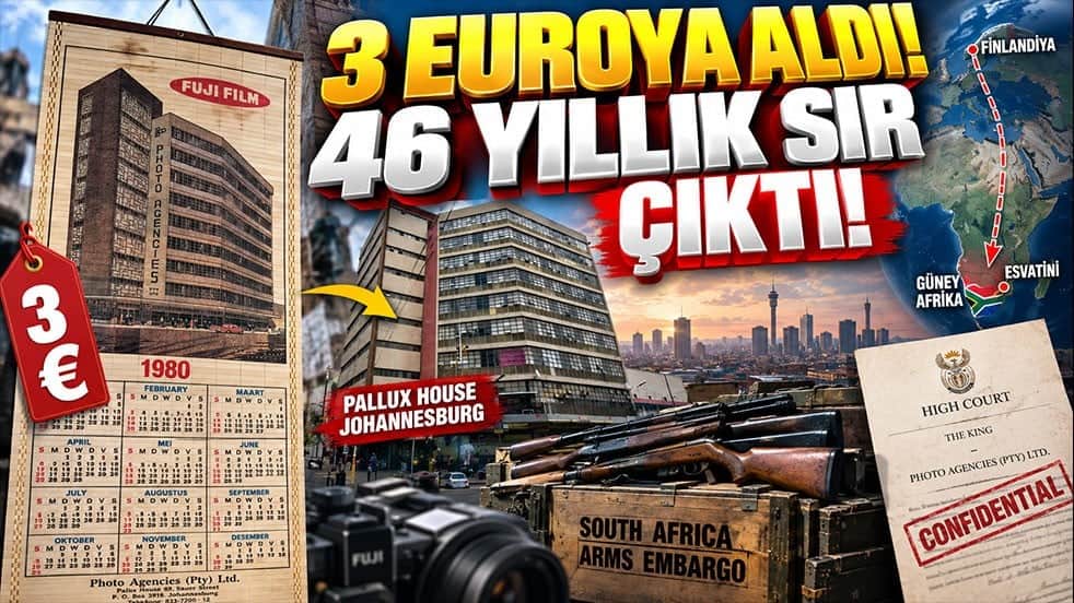 Bit pazarından 3 euroya aldı! 46 yıllık sır silah ambargosuna çıktı