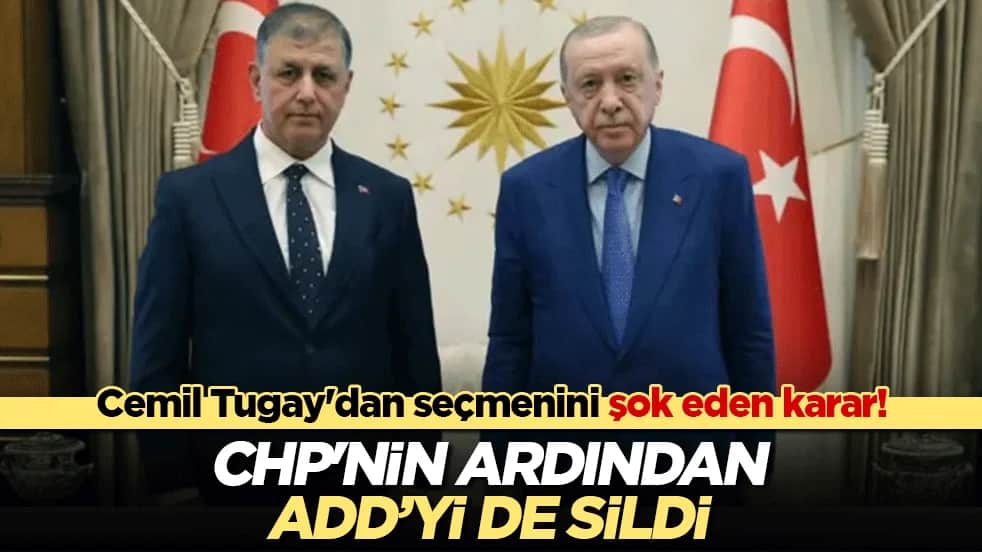 Cemil Tugay'dan seçmenini şok eden karar! CHP'nin ardından Atatürk'ü de sildi