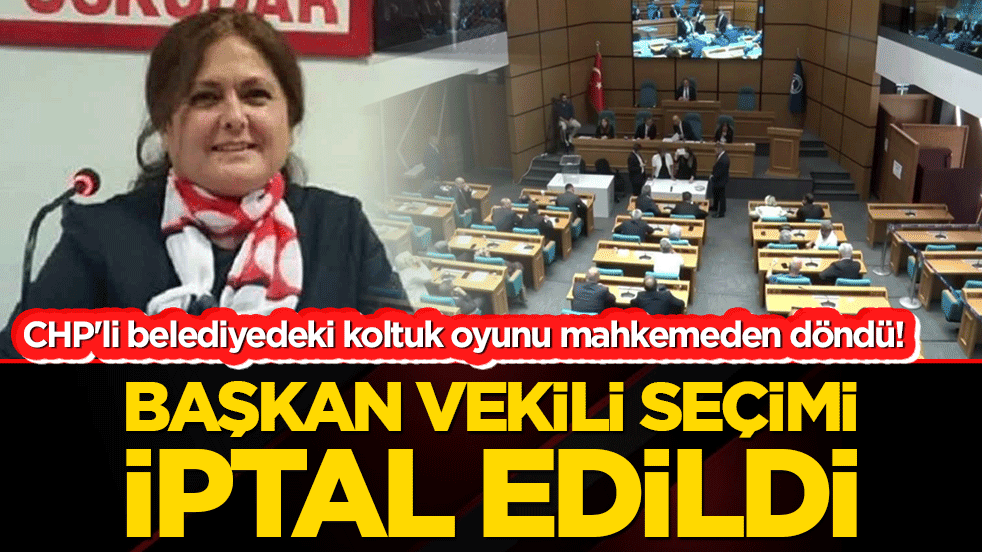 CHP'li Üsküdar Belediyesi'nde usulsüzlük skandalına mahkeme tokatı! Başkan vekili seçimi iptal edildi!