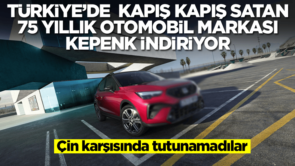 Çin karşısında tutunamadılar: Türkiye'de kapış kapış satan 75 yıllık otomobil markası kepenk indiriyor
