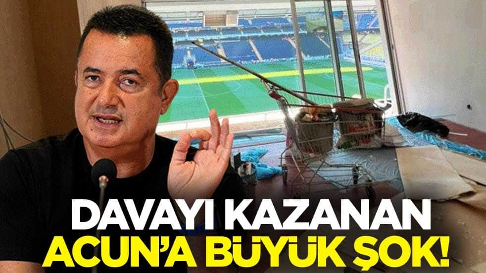 Davayı kazanan Acun Ilıcalı’ya büyük şok! 