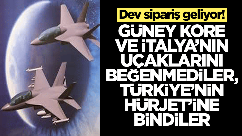 Dev sipariş geliyor: İtalya ve Güney Kore'nin uçaklarını beğenmediler, Türkiye'nin Hürjet'ine bindiler