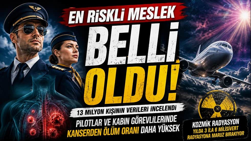 En riskli meslek belli oldu! 13 milyon kişinin verileri incelendi