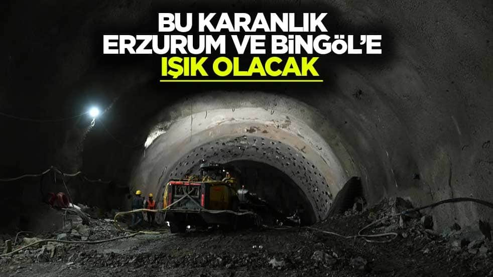 Erzurum-Bingöl'e ışık olacak: Çirişli Tüneli