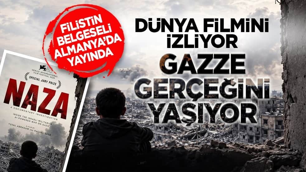 Filistin belgeseli Almanya’da yayında: Dünya filmini izliyor Gazze gerçeğini yaşıyor