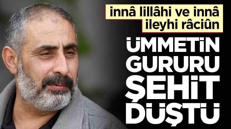Filistin direnişinin sembol ismi şehit oldu!