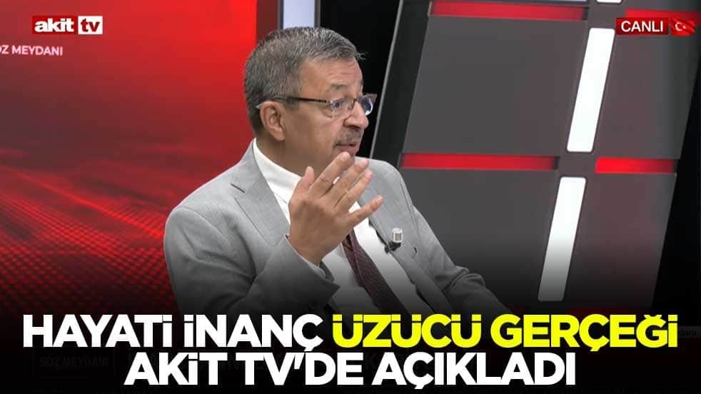 Hayati İnanç, üzücü gerçeği Akit TV'de açıkladı