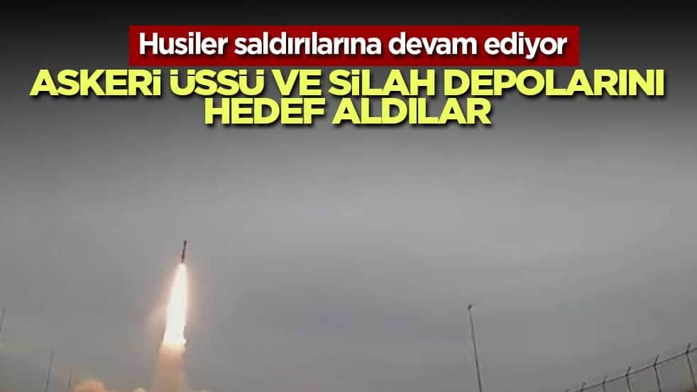 Husilerden Suudi Arabistan’daki askeri üsse füze ve İHA saldırısı iddiası