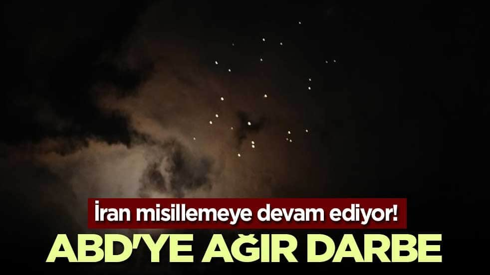 İran misillemeye devam ediyor! ABD'ye ağır darbe