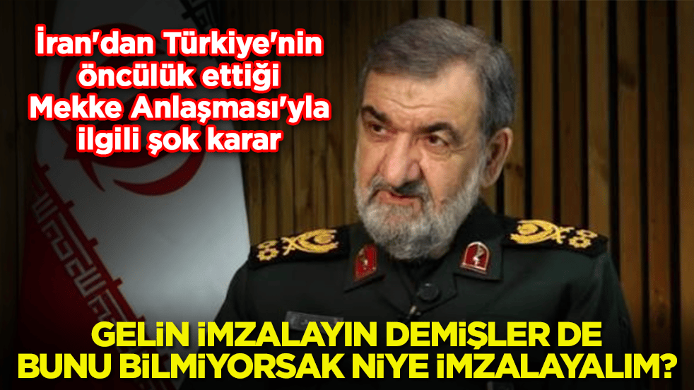 İran'dan Türkiye'nin öncülük ettiği Mekke Anlaşması'yla ilgili beklenmedik karar: Neden onaylayalım