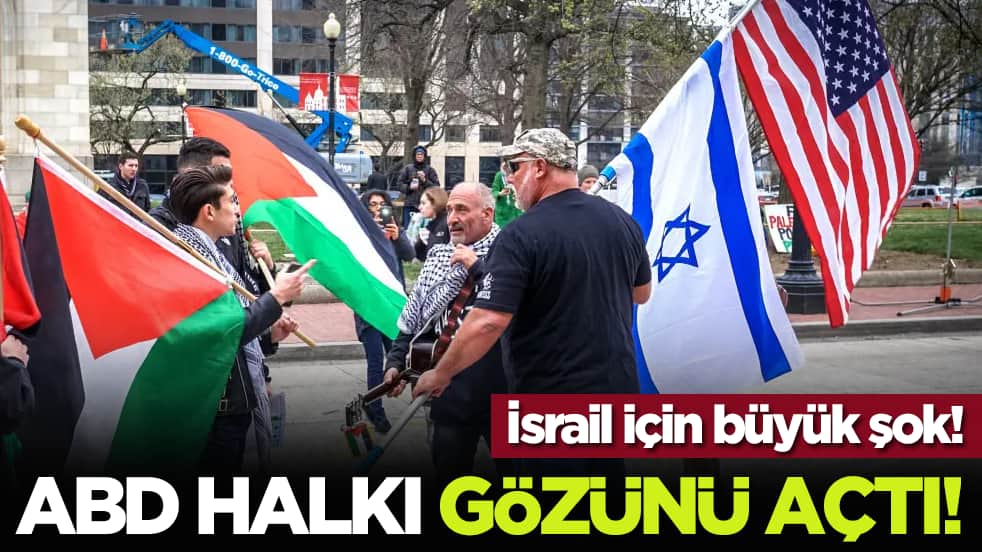 İsrail için büyük şok! ABD halkı gözünü açtı!