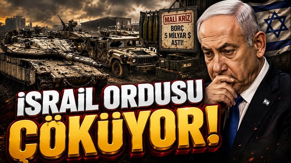 İsrail ordusu çöküyor! Tanklar devre dışı, milyarlarca dolarlık borç birikti