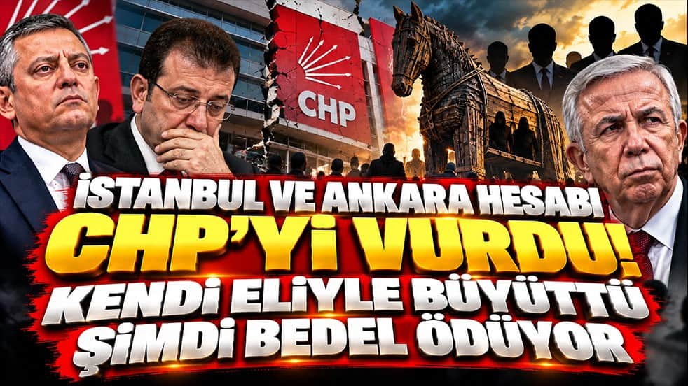 İstanbul ve Ankara hesabı CHP’yi vurdu! Kendi eliyle büyüttü şimdi bedel ödüyor 
