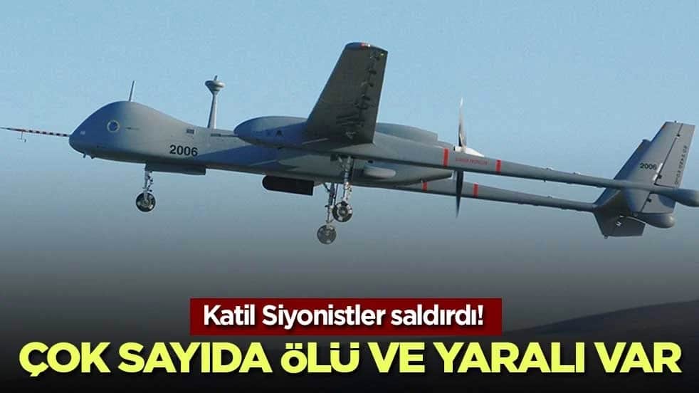 Katil Siyonistler saldırdı! Çok sayıda ölü ve yaralı var