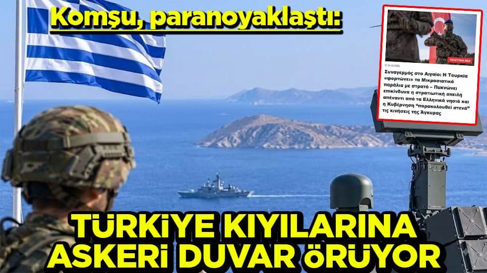 Komşu, paranoyaklaştı: Türkiye kıyılarda askeri duvar örüyor
