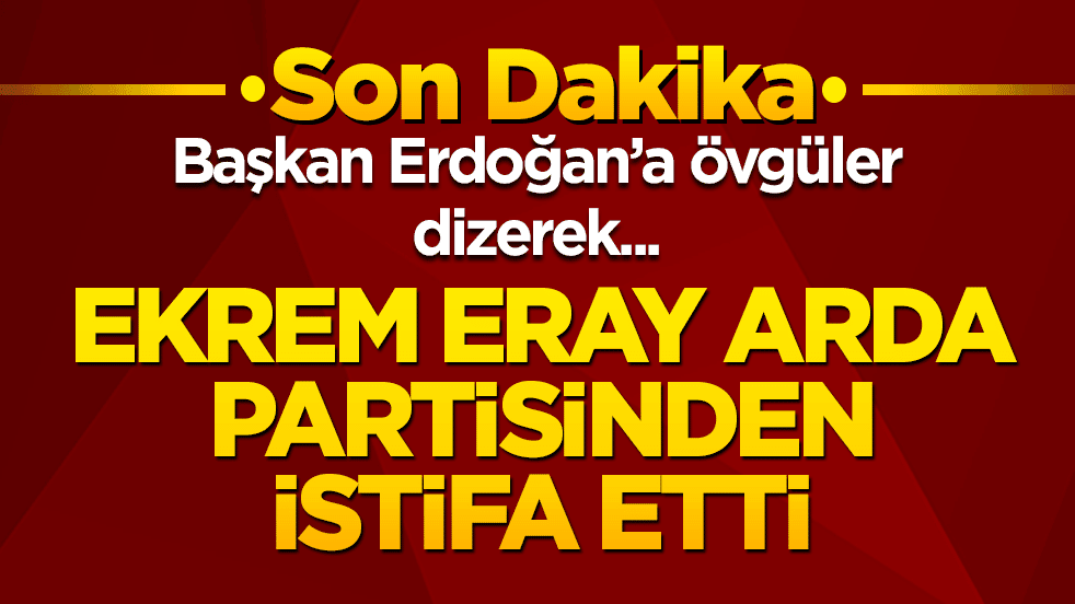Kürsüden Duyurdu: CHP'li İBB Meclis Üyesi Ekrem Eray Arda İstifa Etti