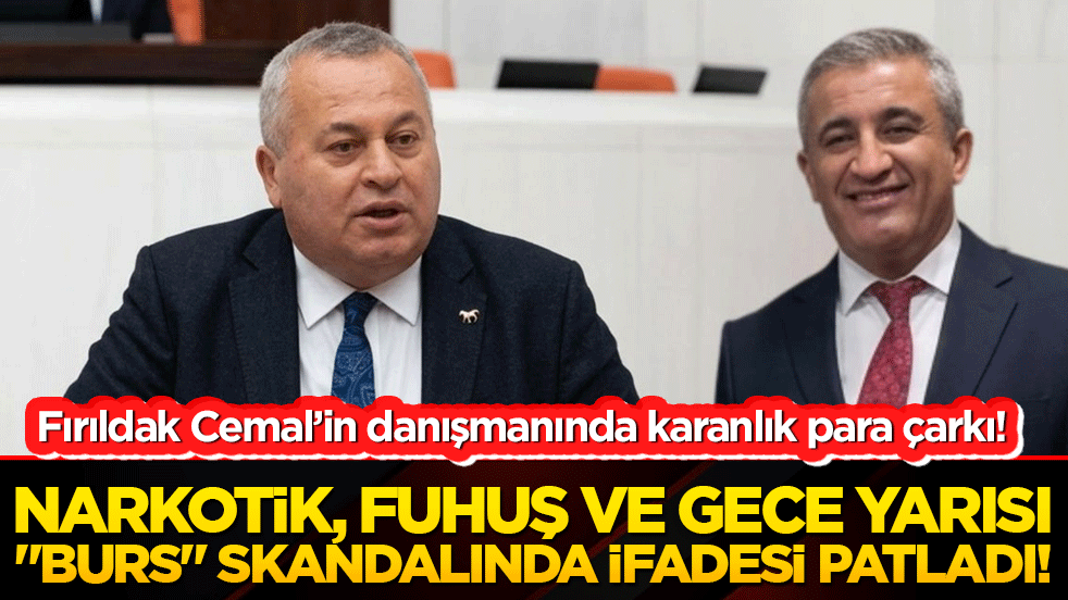 Milletvekili danışmanında karanlık para çarkı! Narkotik, fuhuş ve gece yarısı "burs" skandalında ifadesi patladı!