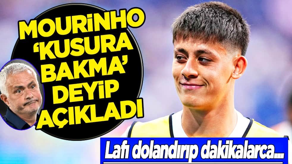 Milli yıldızımız Arda Güler, Şampiyonlar Ligi'nde yok! Mourinho 'Kusura bakma' deyip yine çaktı!