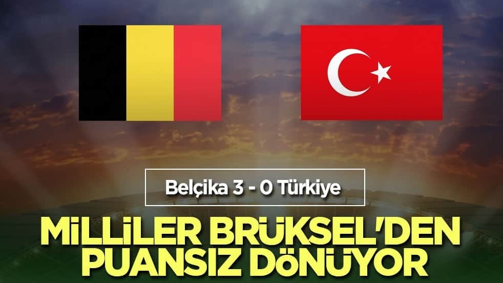 Milliler Brüksel'den puansız dönüyor